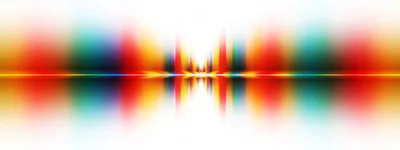 Abstract Rainbow Light Spectrum Background