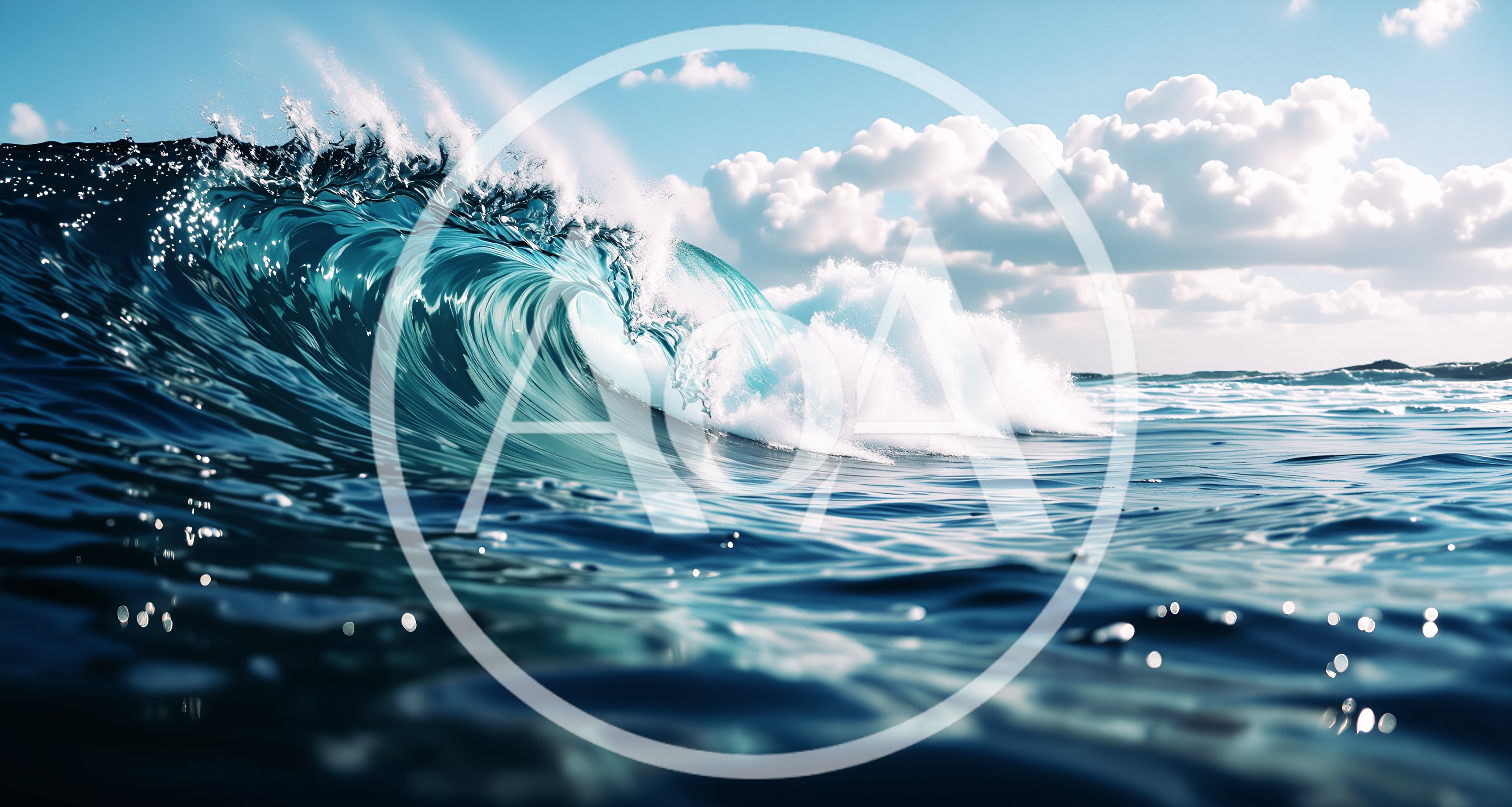 Powerful Ocean Wave Breaking In Tropical Waters