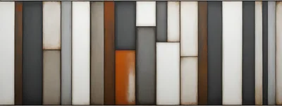 Abstract Wall Panel Design With Vertical Rectangular Elements