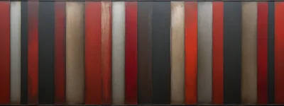 Abstract Vertical Stripes In Red Grey And Black