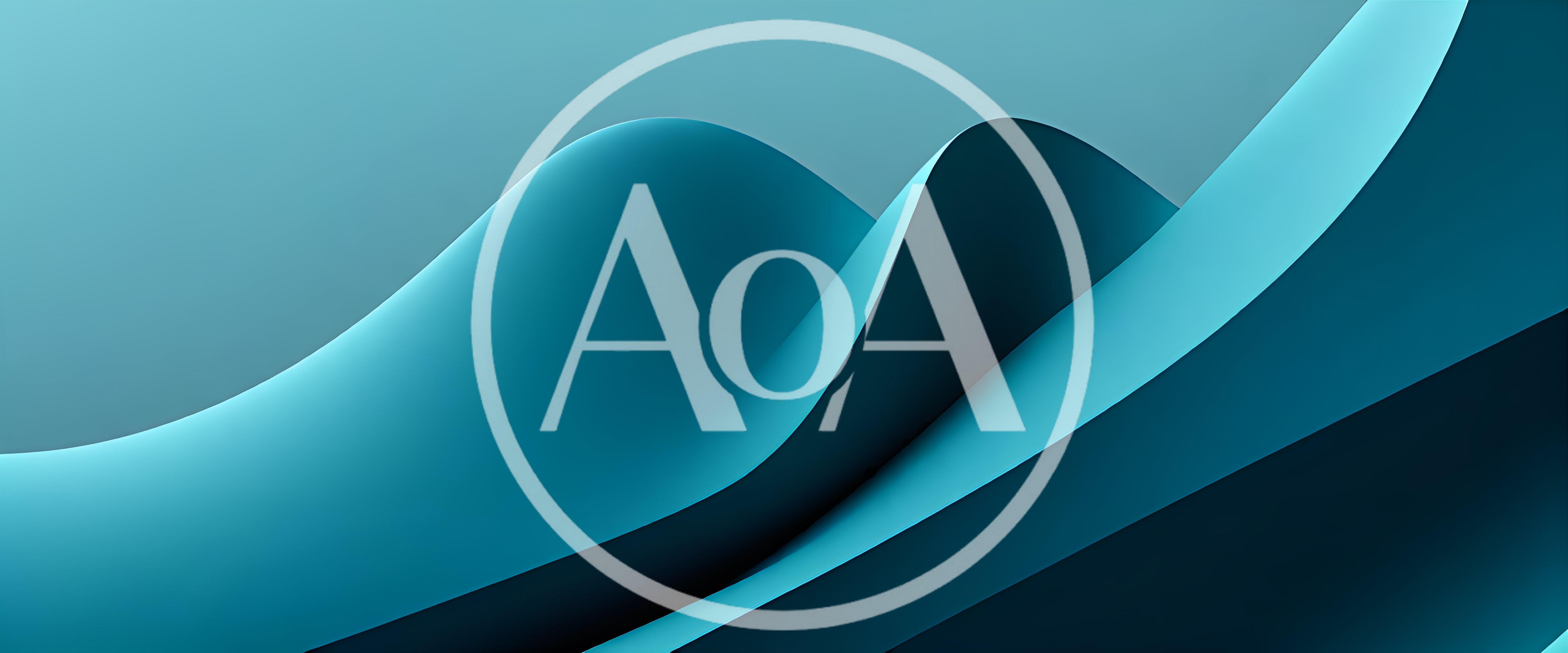 Abstract Teal Paper Waves Background