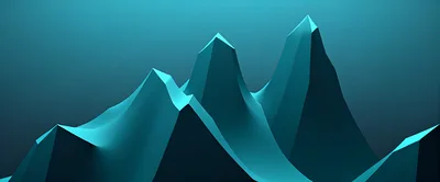 Abstract Low Poly Mountain Range Digital Background