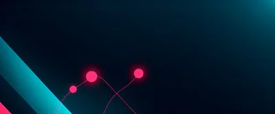 Abstract Digital Background With Glowing Pink Nodes And Lines