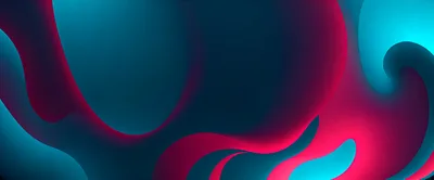 Abstract Fluid Motion Background With Neon Pink And Blue