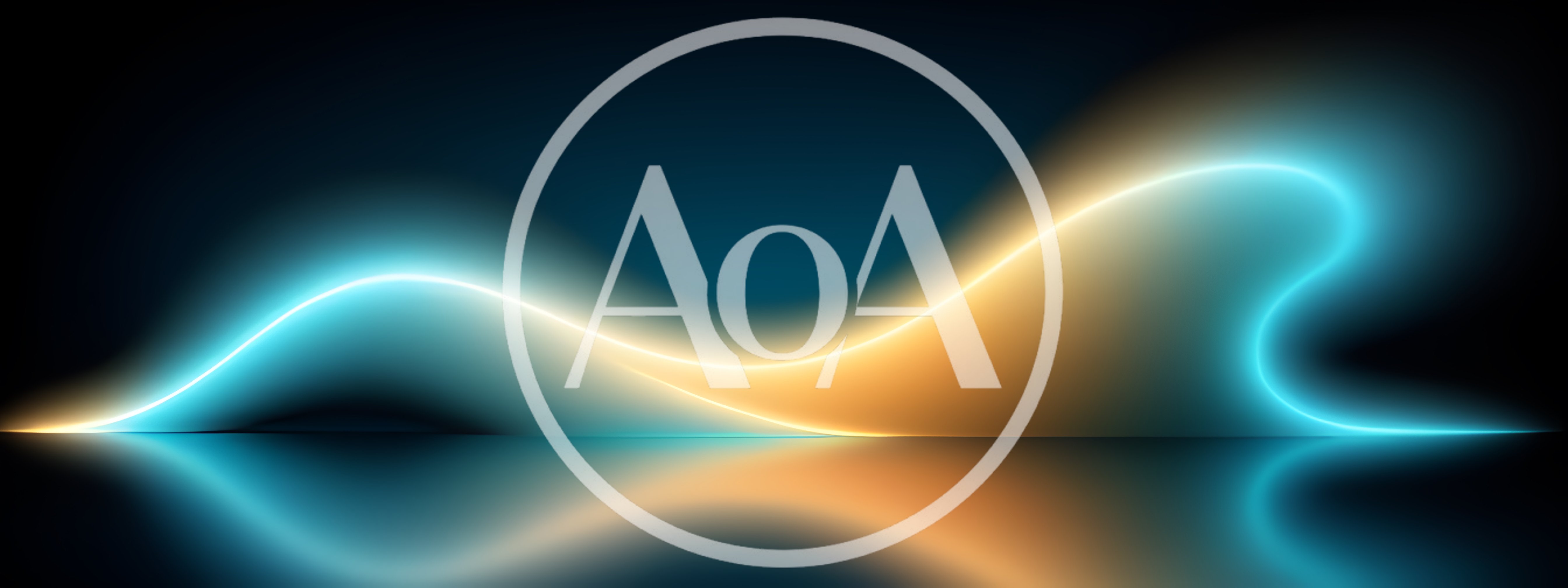 Abstract Glowing Wave Motion Background