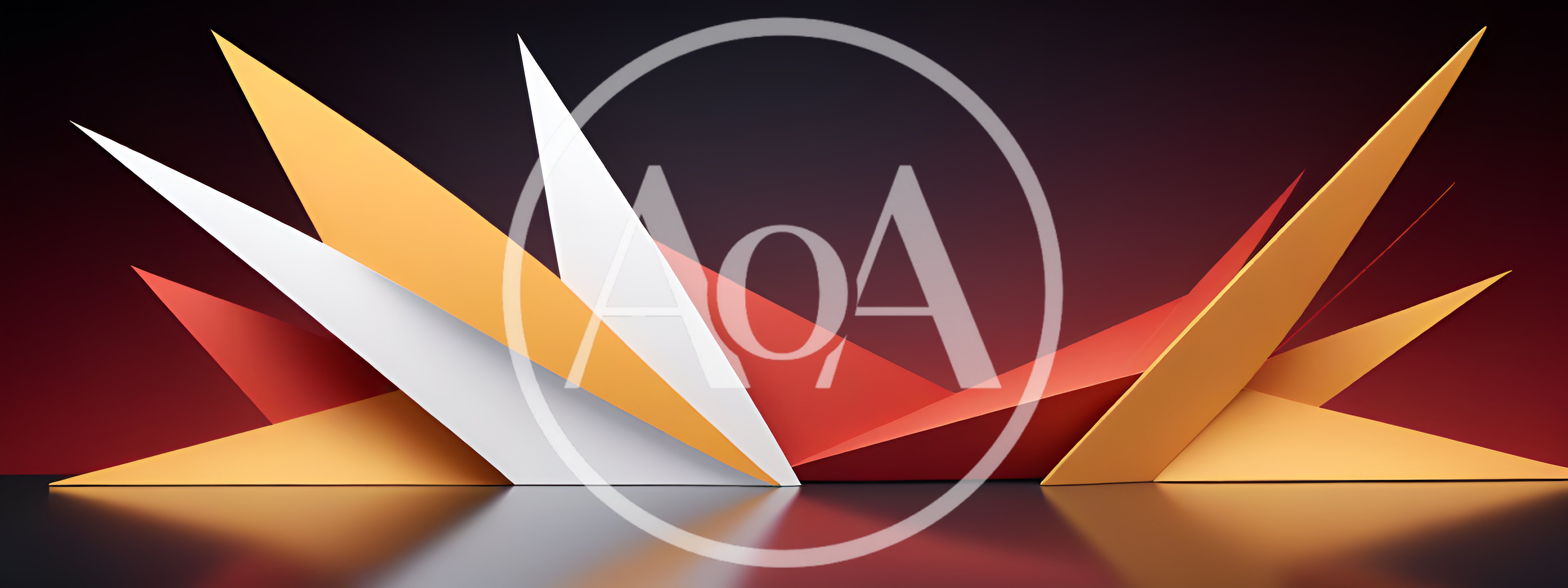 Abstract Geometric Shapes With Sharp Triangular Forms
