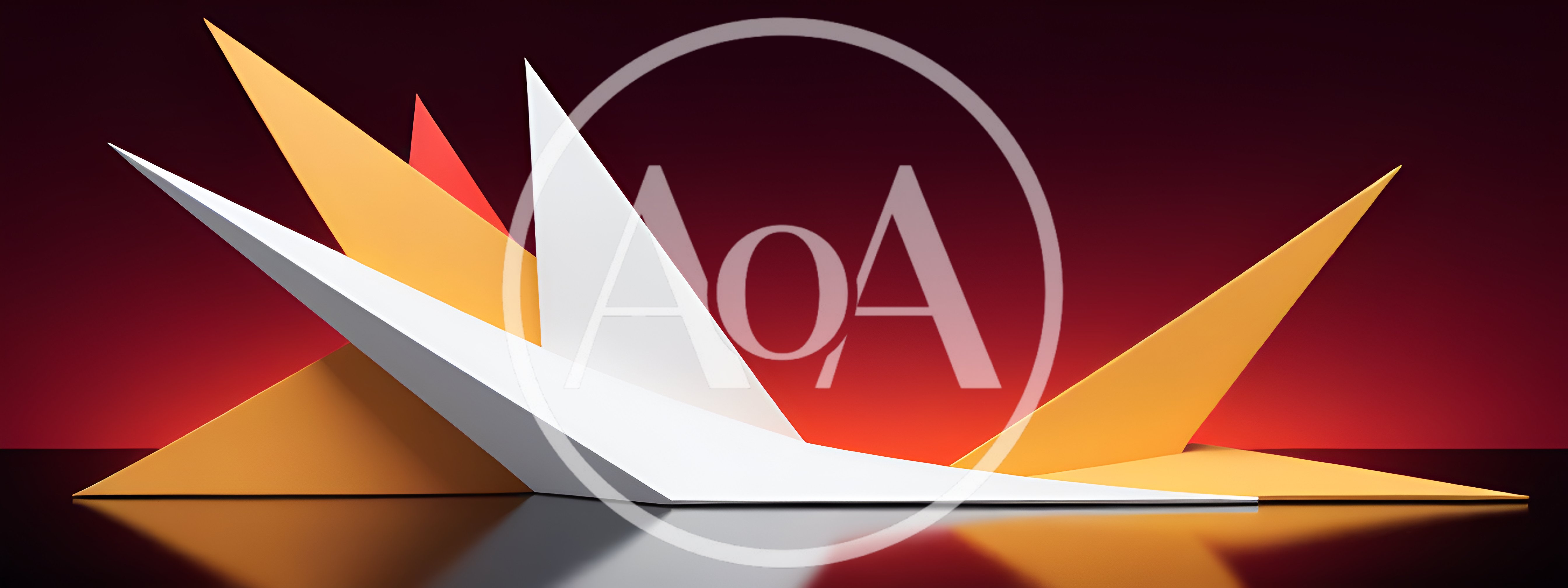 Abstract Geometric Shapes With Sharp Edges