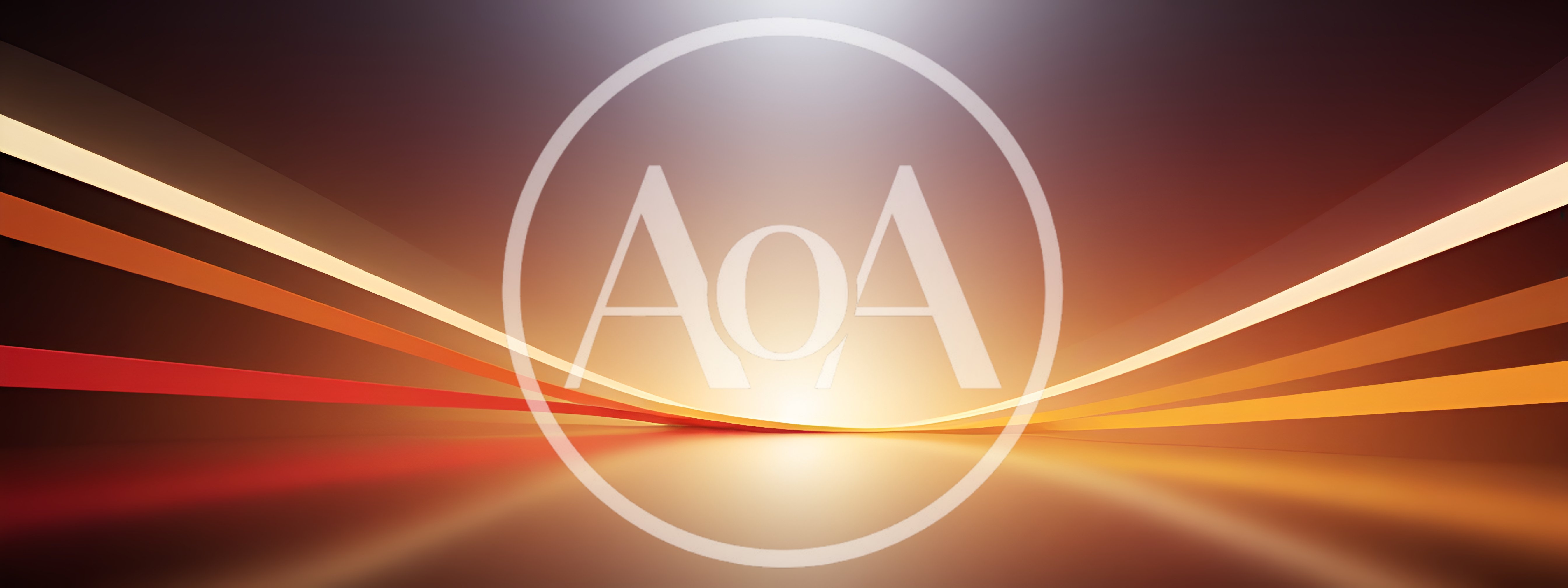 Abstract Background With Glowing Curved Light Streaks