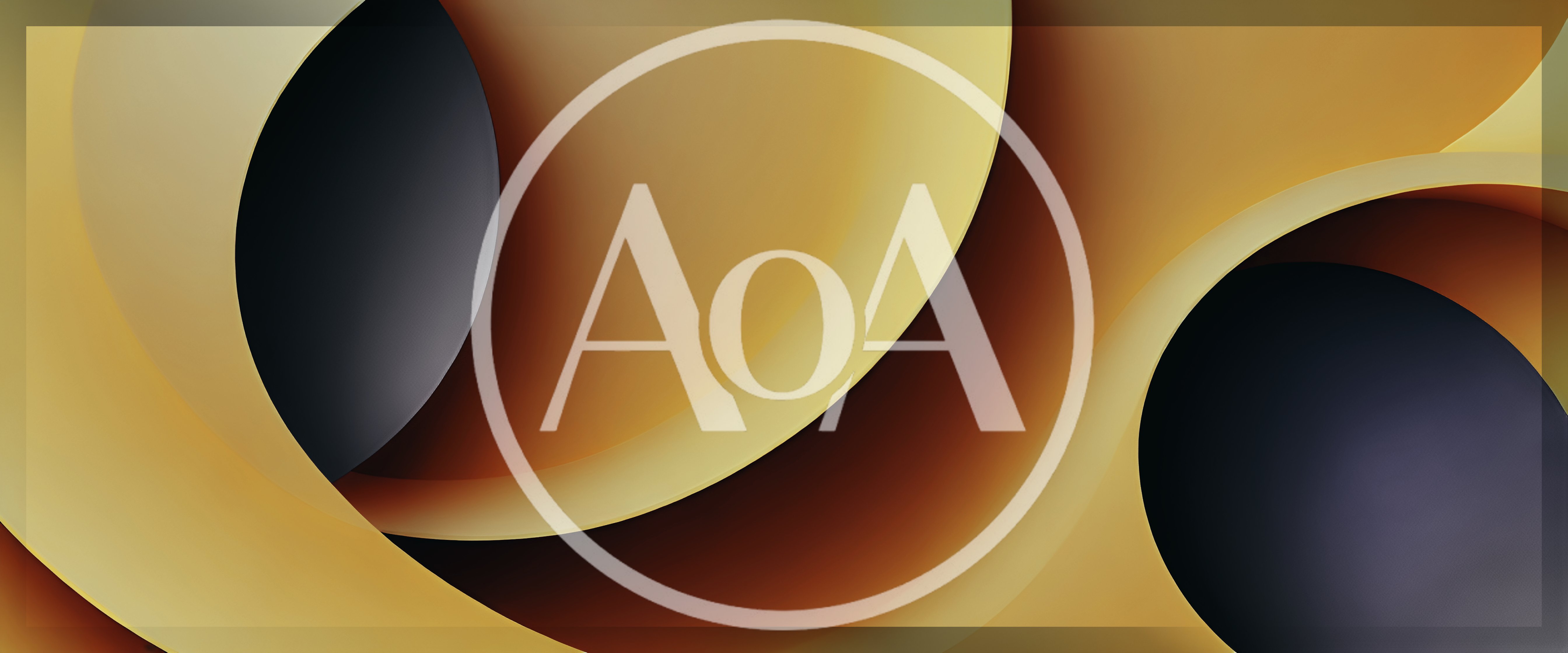 Abstract Golden Curves and Dark Circular Shapes