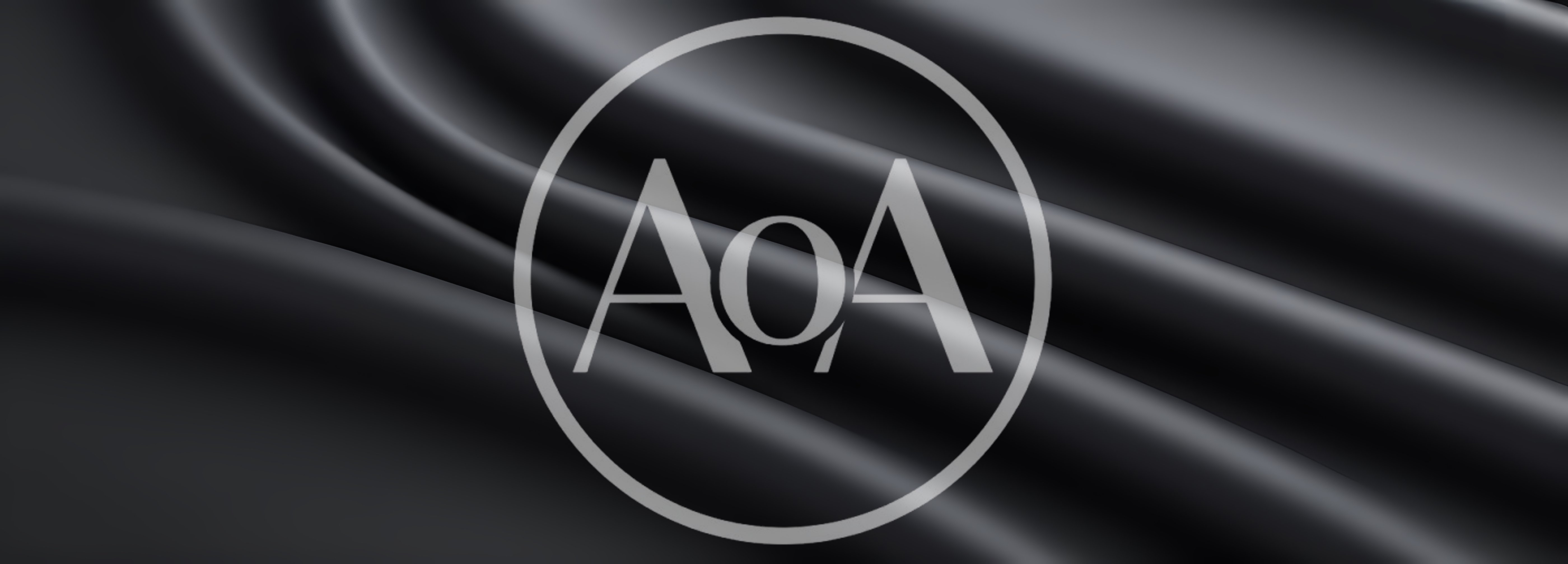 Abstract Background Of Smooth Black Silk Fabric