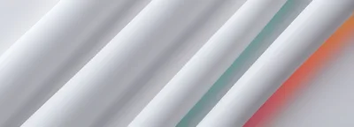 Abstract 3D Rendered White Diagonal Cylindrical Tubes