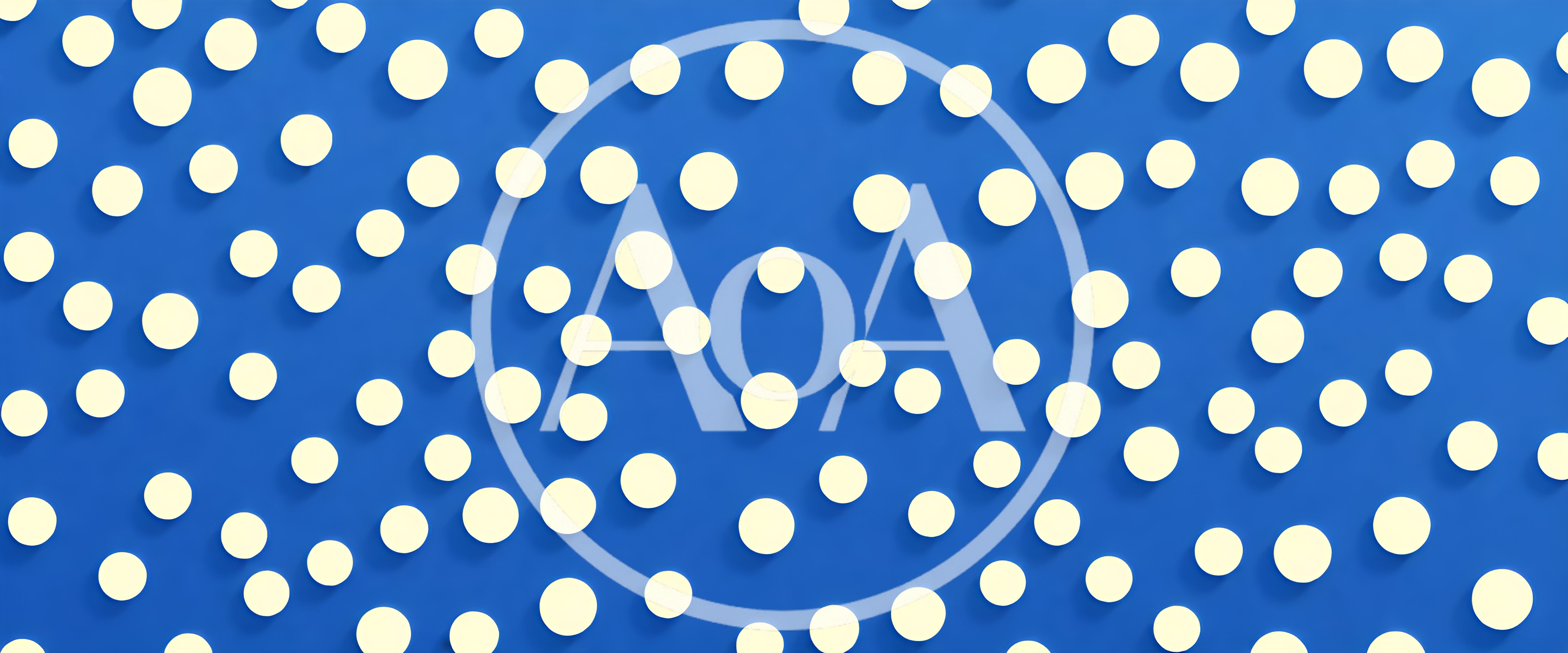 Abstract Background With Floating Cream Colored Circles