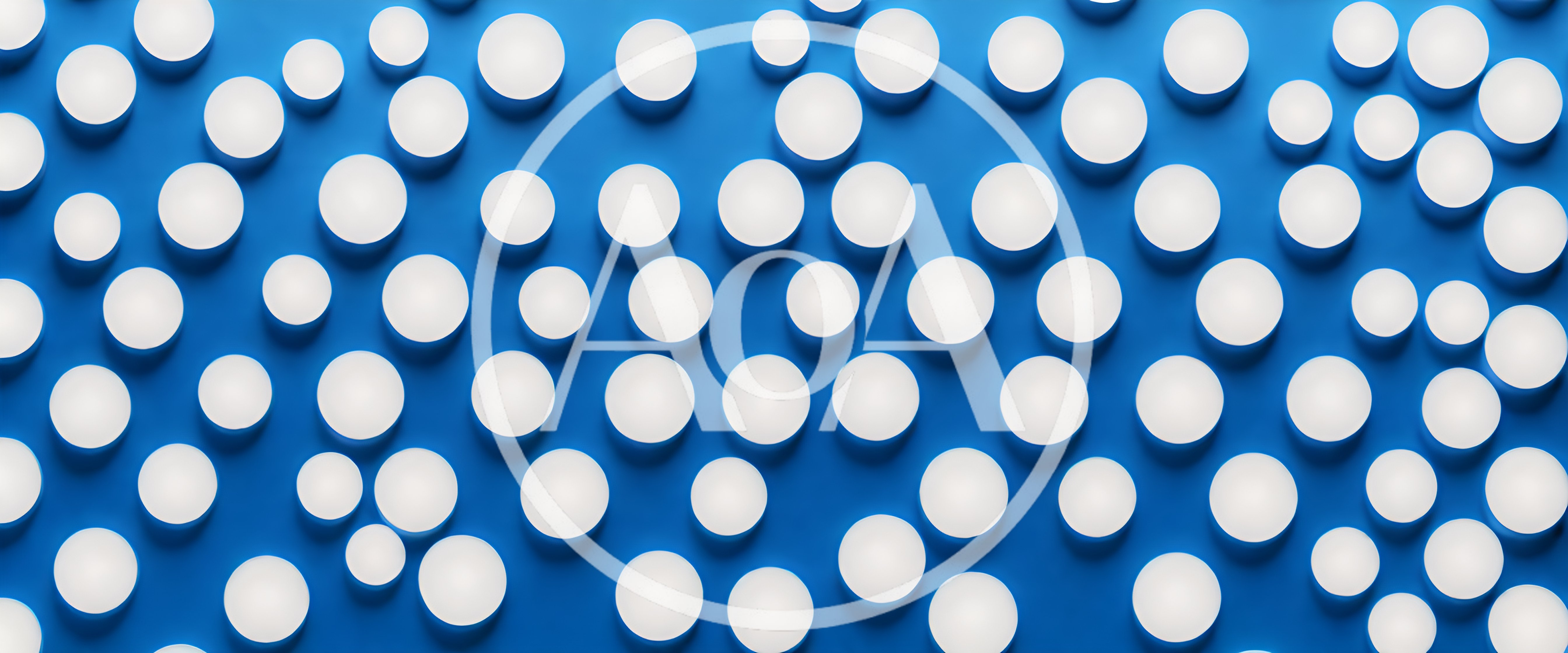 Abstract Background With White Cylinders On Blue Surface