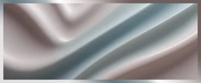 Abstract 3D Background With Soft Flowing Fabric Waves