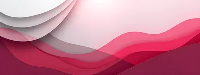 Abstract Pink And White Paper Cutout Background