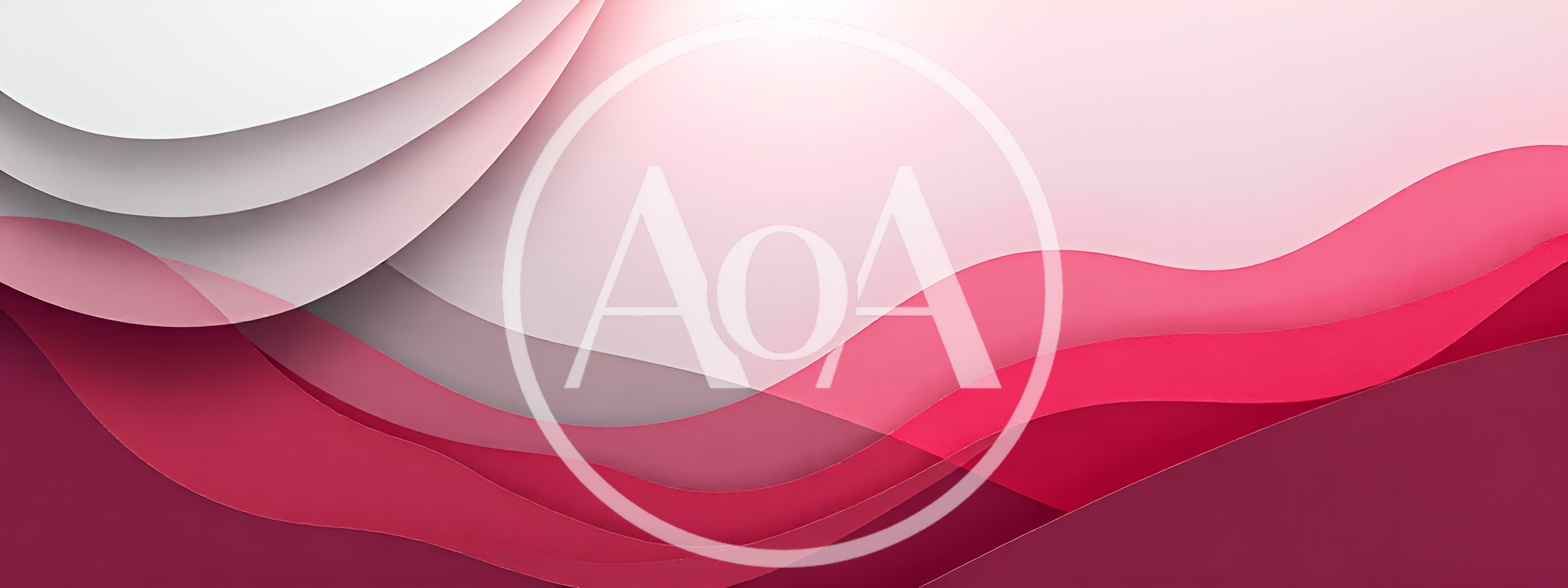 Abstract Pink And White Paper Cutout Background