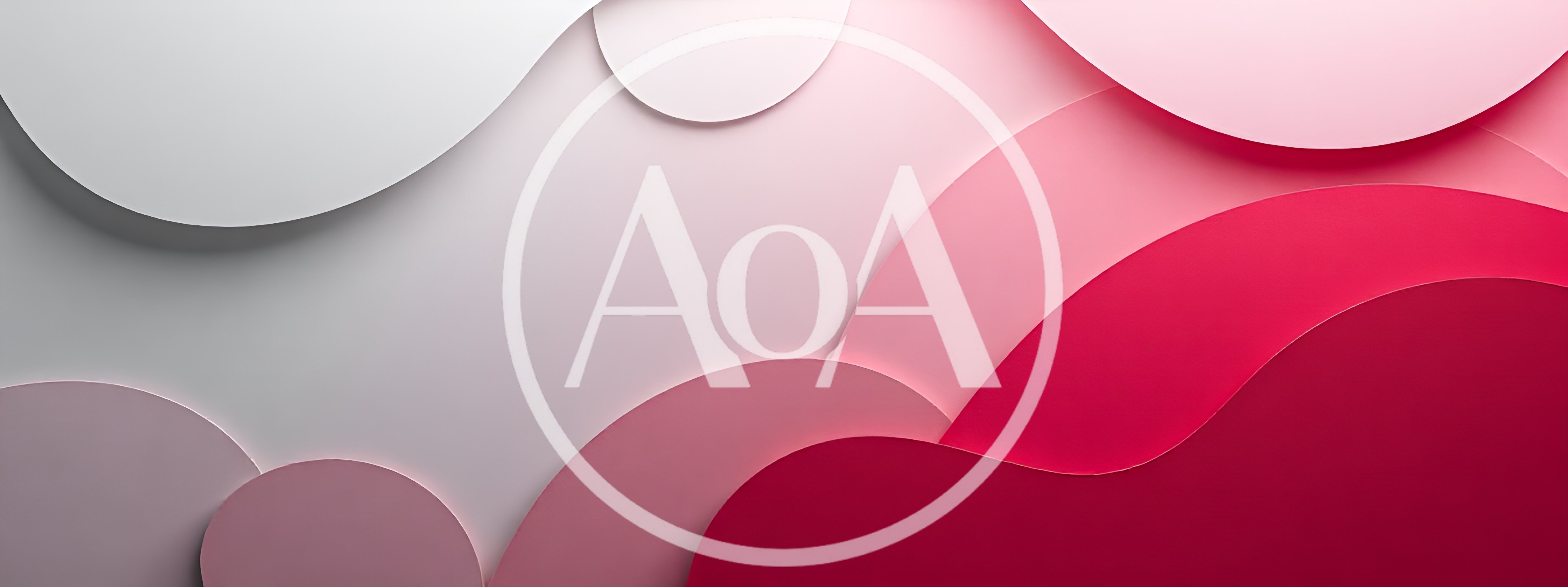 Abstract Paper Cutout Background With Pink Gradient Layers