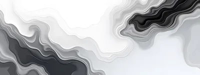 Abstract Liquid Wave Background In Monochrome
