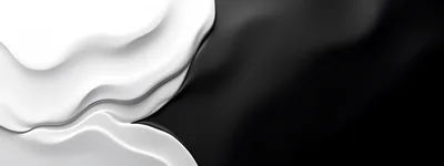 Abstract Liquid Flowing White And Black Waves