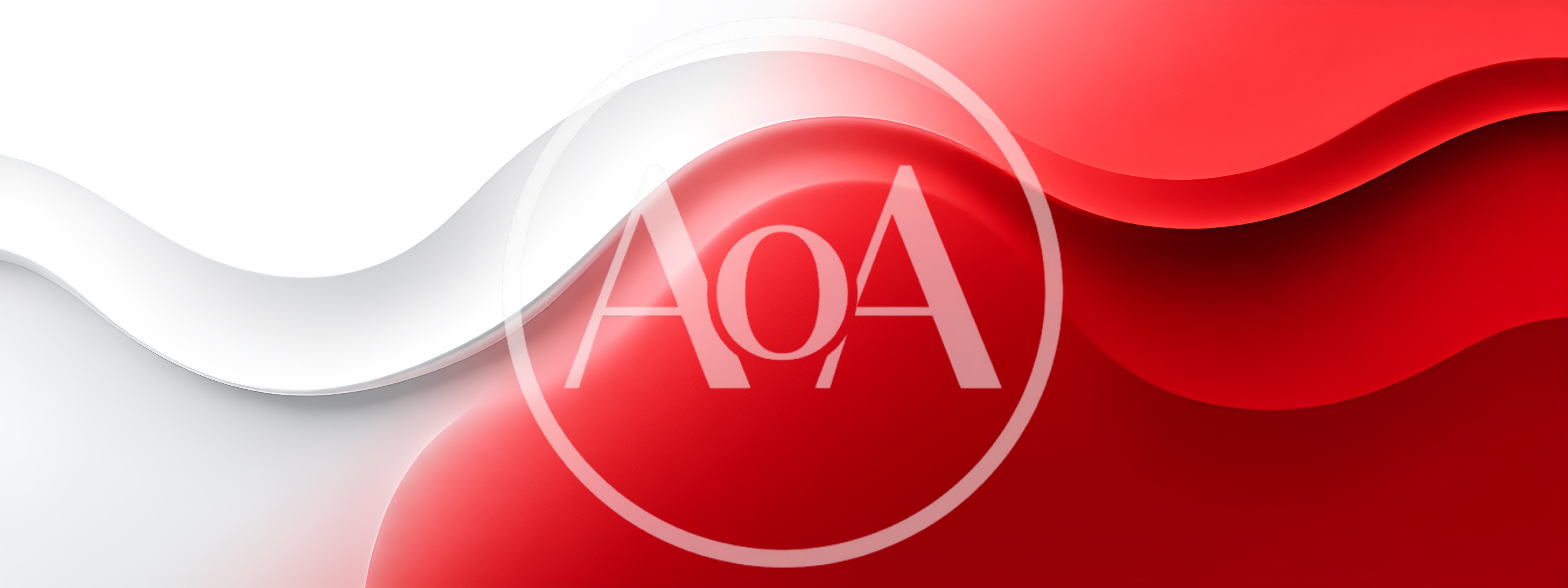 Abstract Red And White Wavy Background