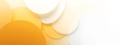 Abstract Background With Overlapping Yellow And White Circles