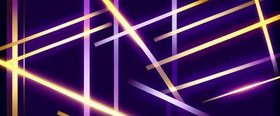 Abstract Background With Glowing Neon Lines