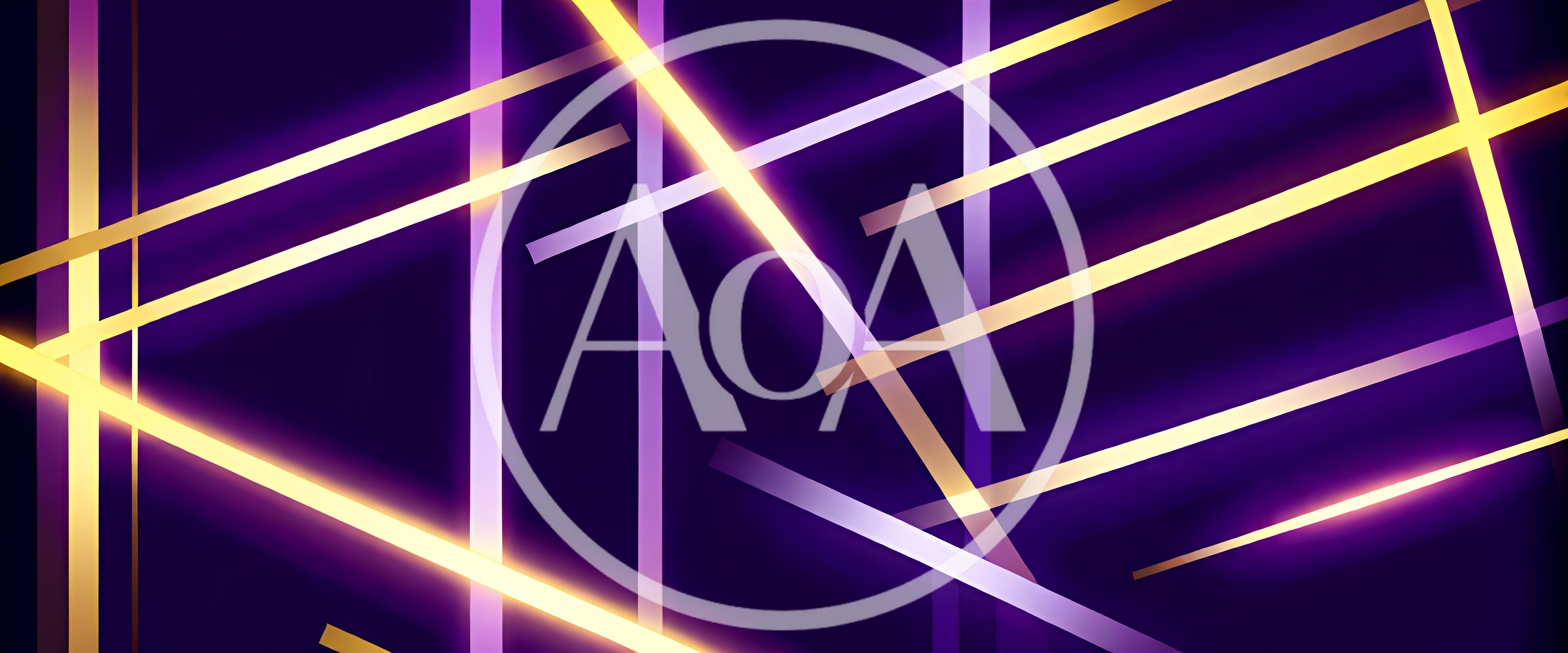 Abstract Background With Glowing Neon Lines