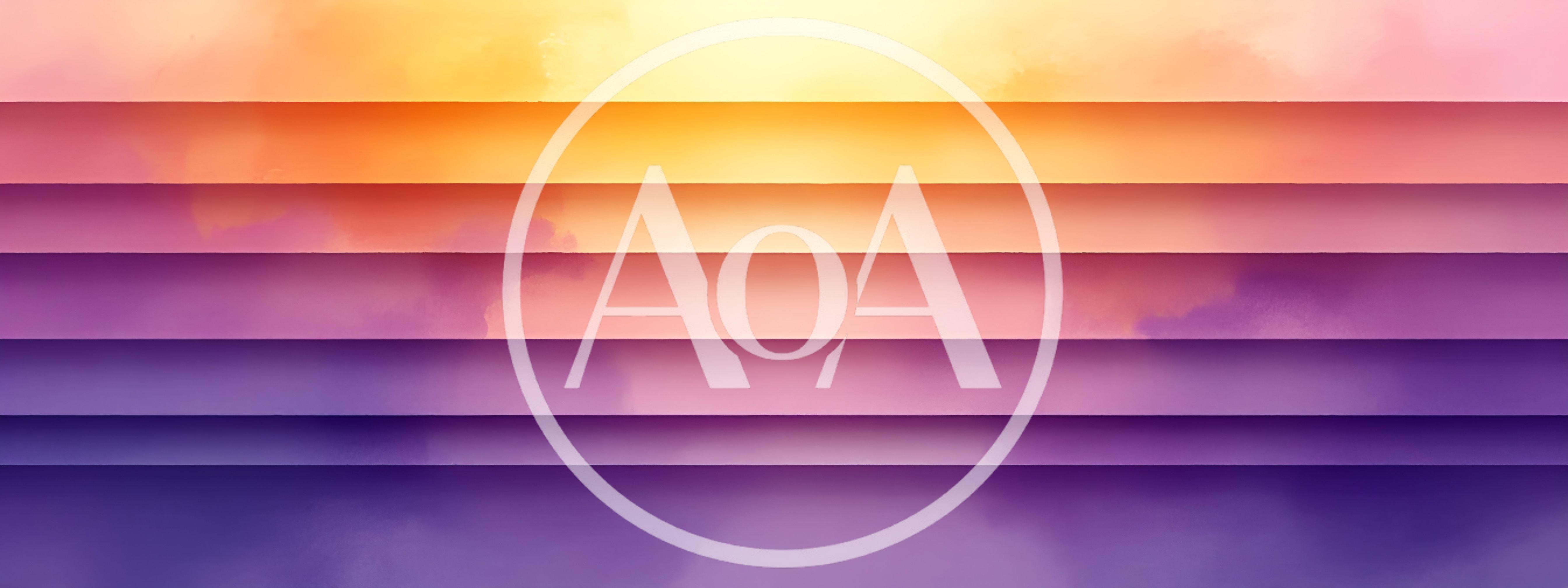 Abstract Gradient Background With Horizontal Layered Stripes