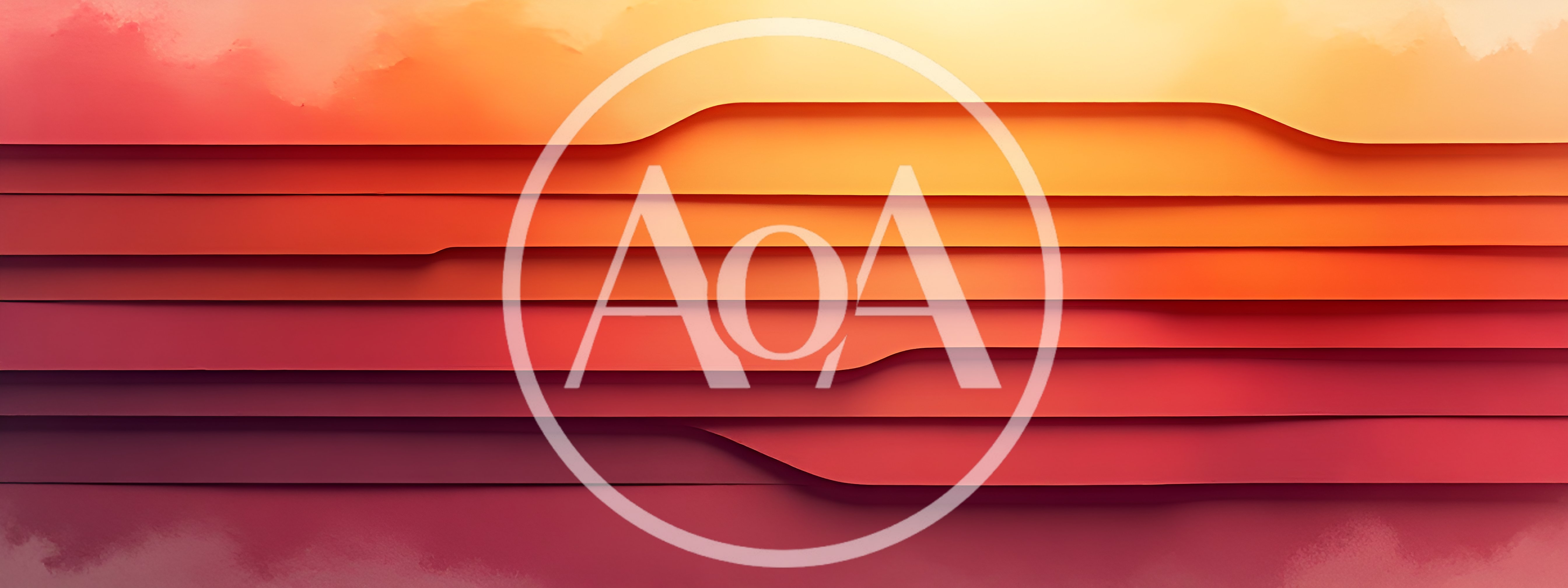 Abstract Background With Layered Red And Orange Shapes
