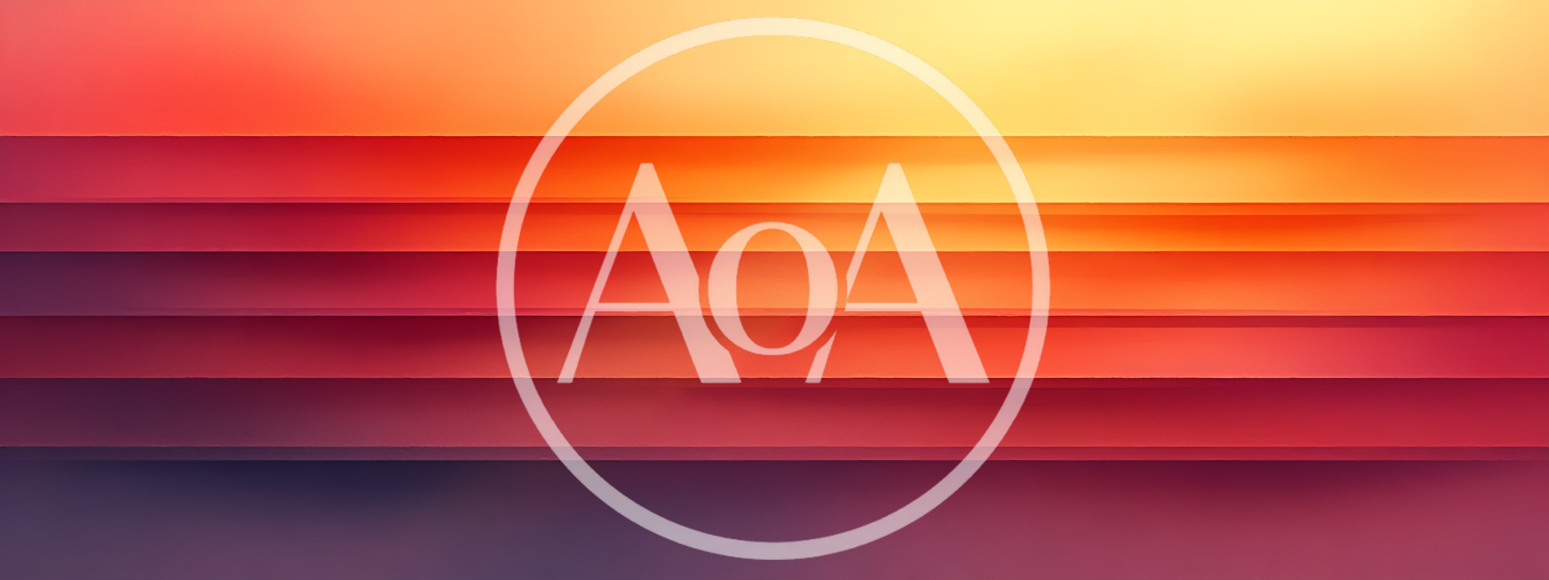 Abstract Gradient Background With Horizontal Layers