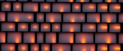 Abstract Glowing Rectangular Grid Background