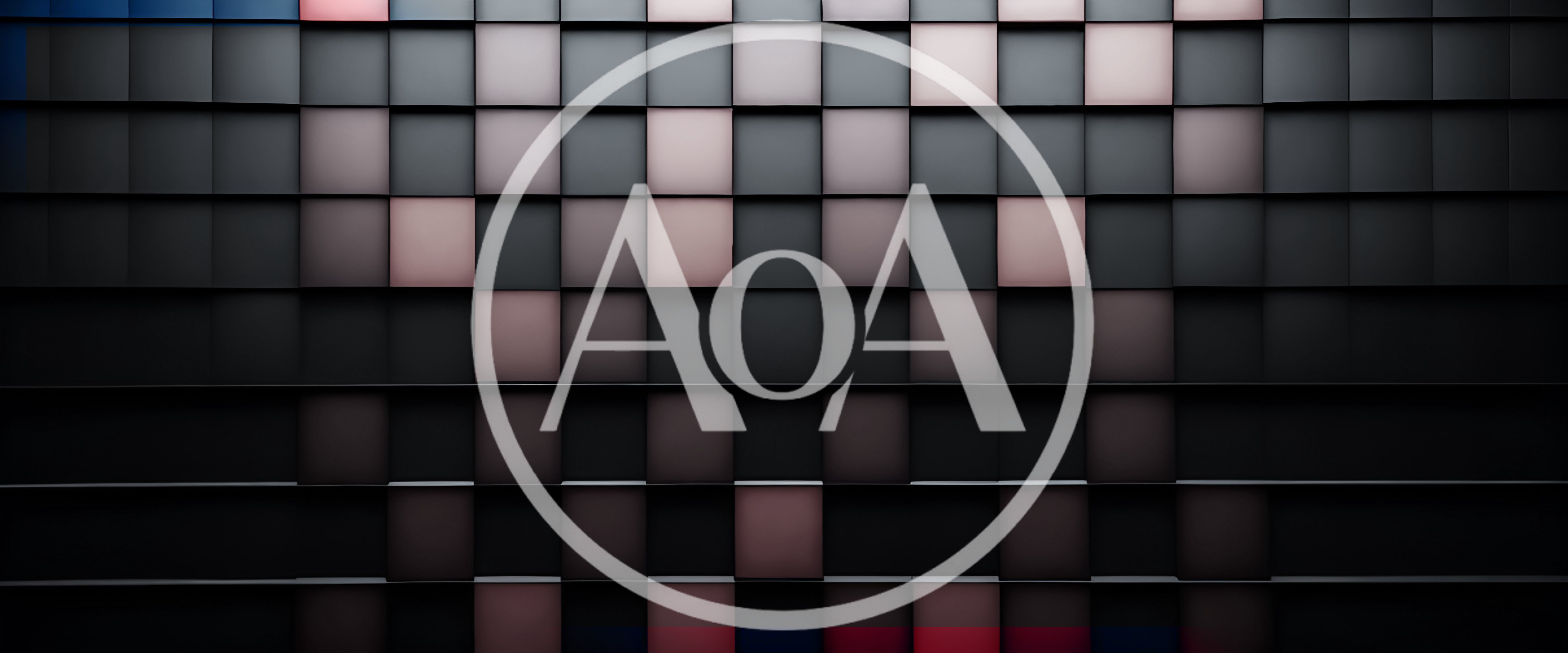 Abstract Background Of Glowing Geometric Cubes