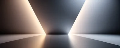 Abstract Minimalist Studio Background With Soft Lighting