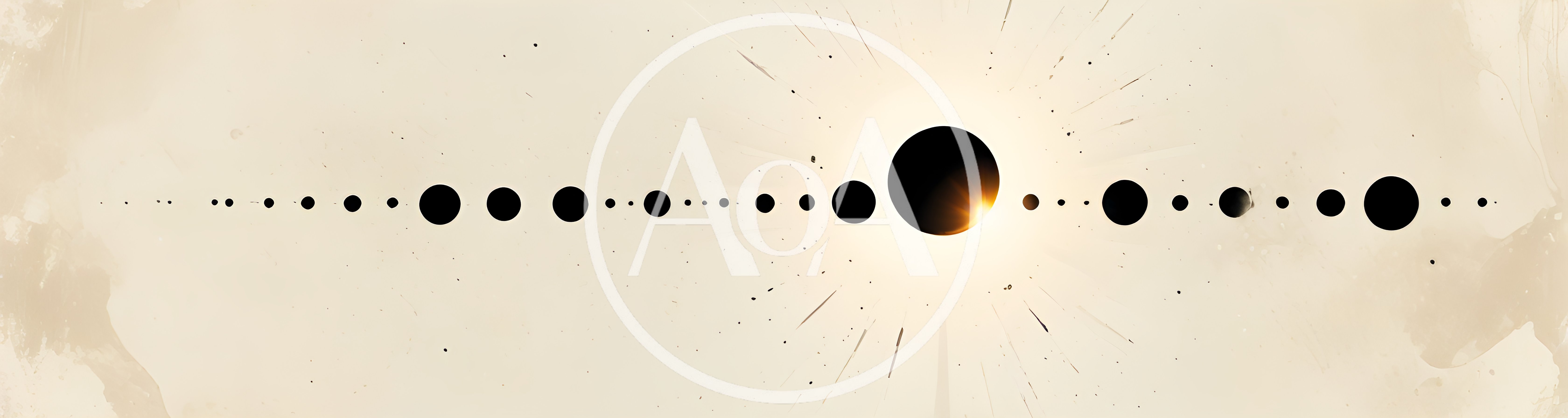 Abstract Solar Eclipse Alignment With Celestial Spheres