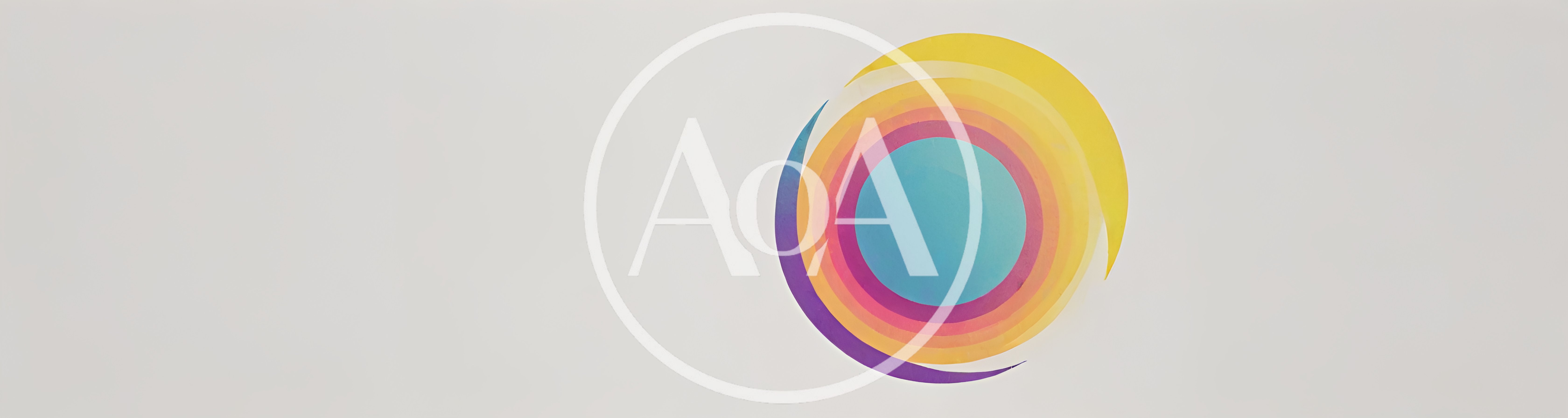 Abstract Colorful Concentric Circles Graphic Design
