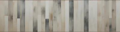 Abstract Painting With Vertical Grey And Beige Stripes