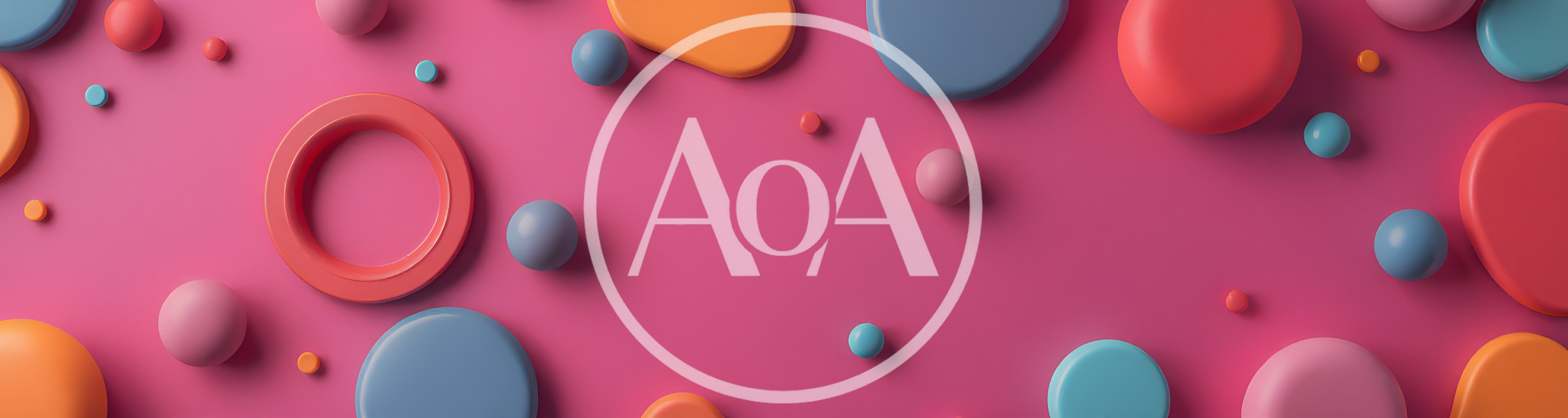 Abstract 3D Background With Colorful Geometric Shapes