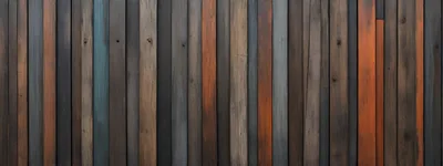 Vertical Weathered Wooden Planks Background Texture