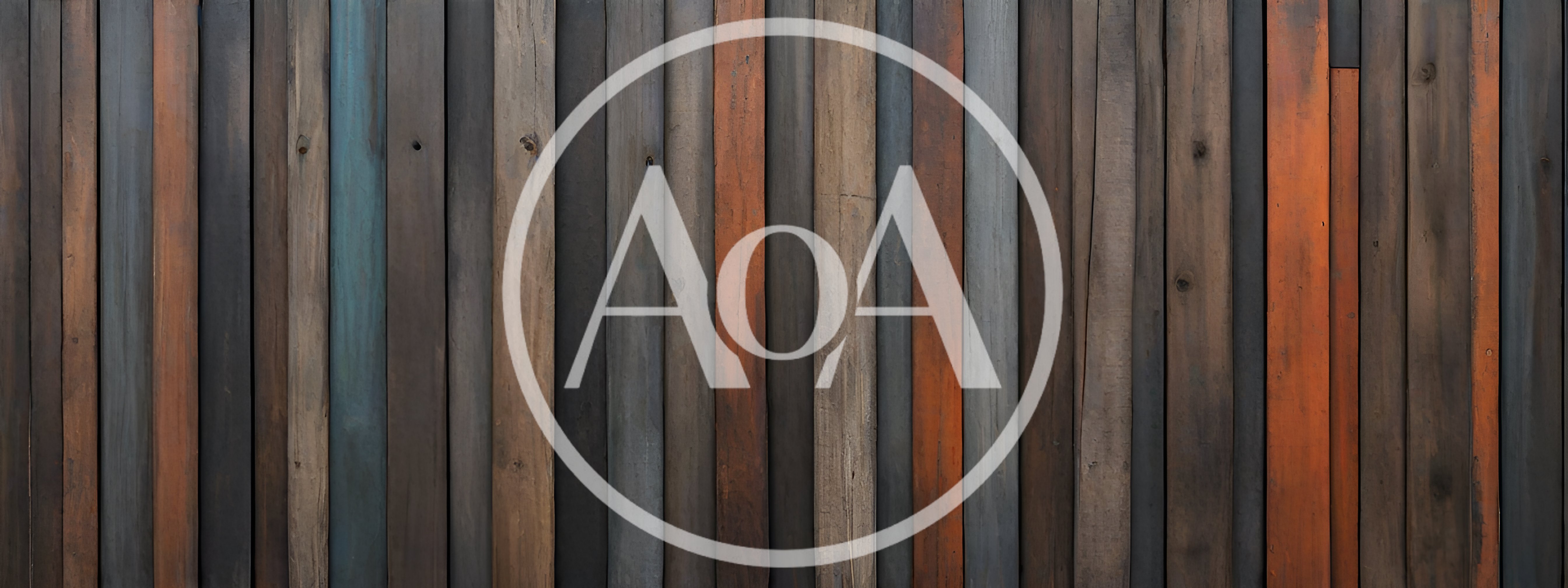 Vertical Weathered Wooden Planks Background Texture