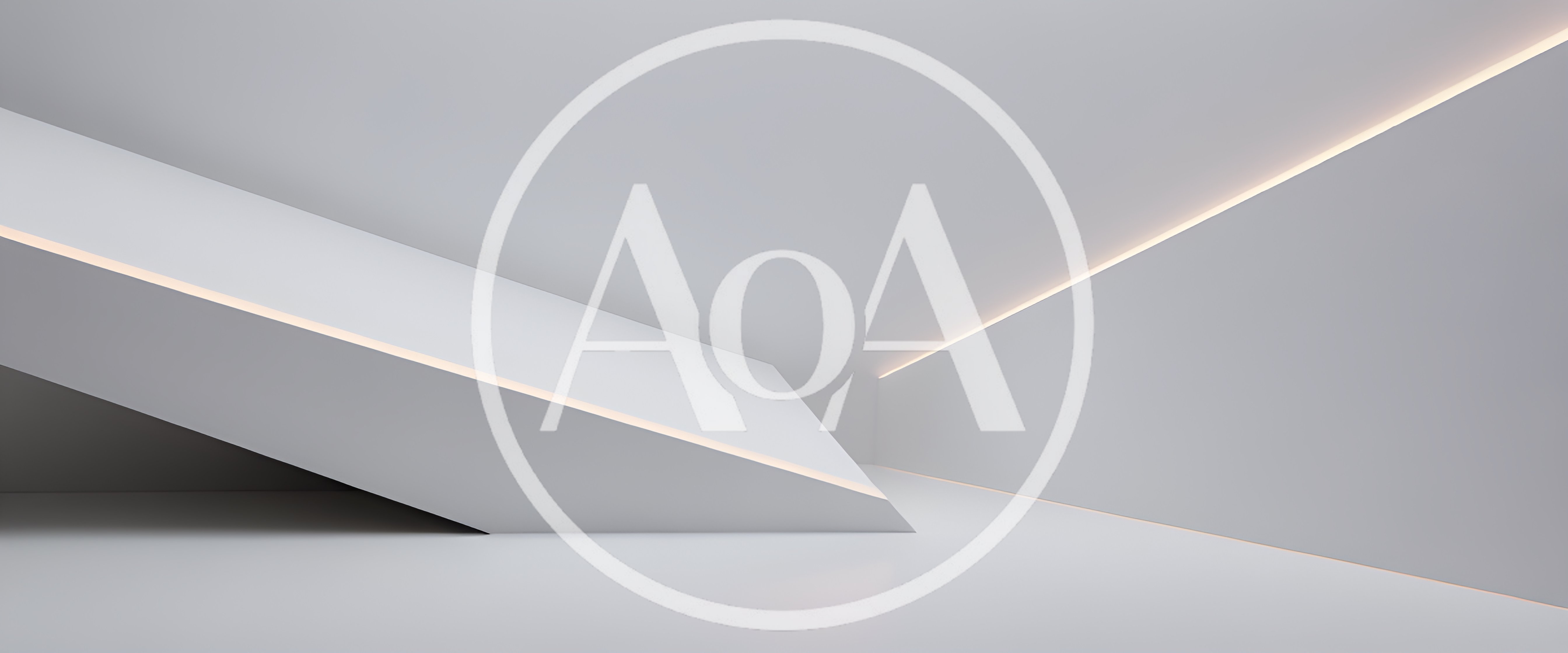 Minimalist Abstract Architectural Interior With Soft Ambient Lighting
