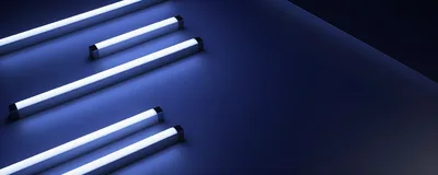 Abstract Background With Glowing Neon Light Tubes
