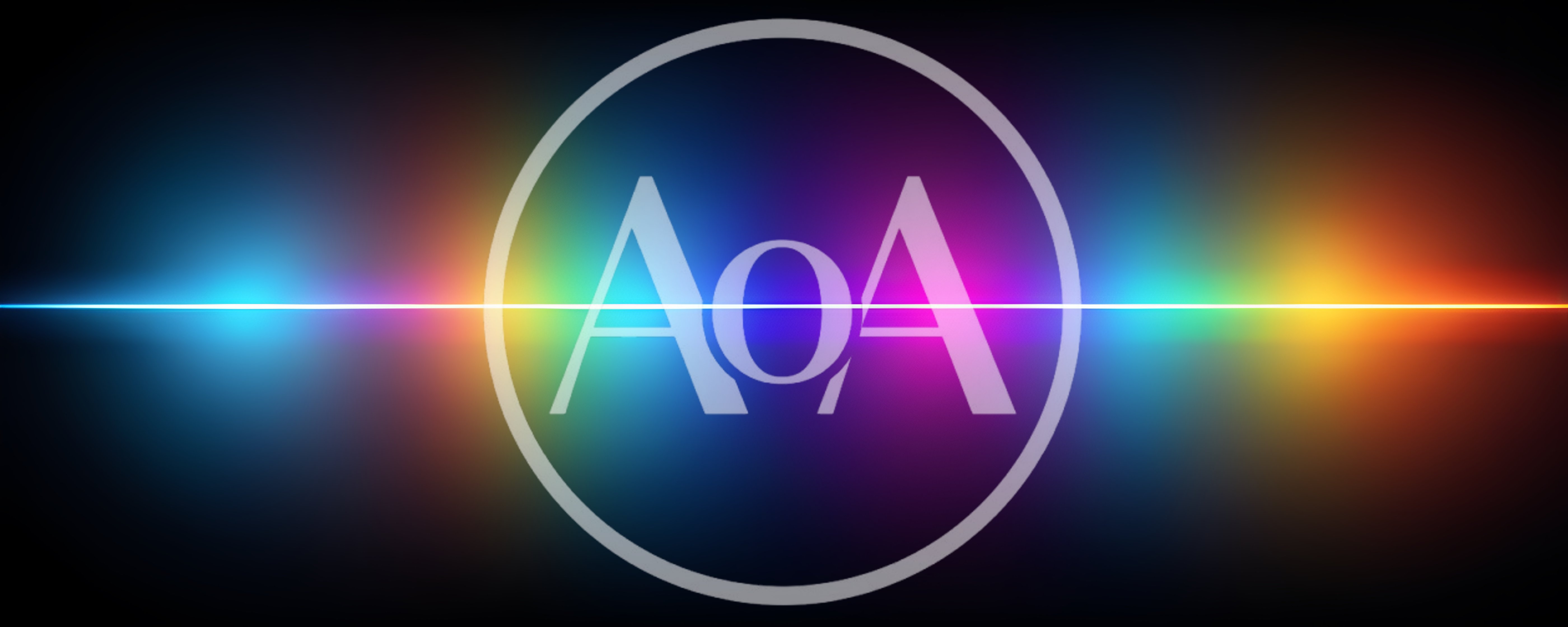 Abstract Glowing Light Wave Spectrum Background