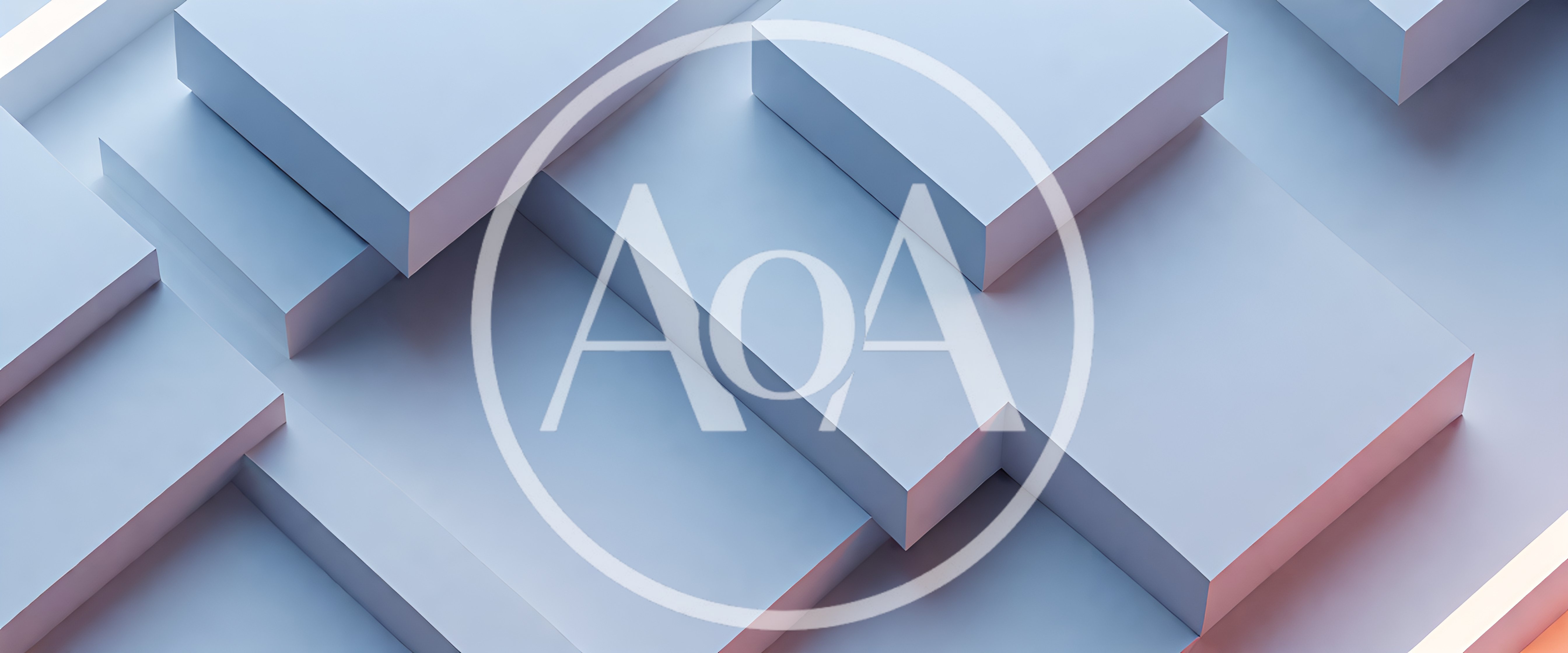 Abstract 3D Geometric Cubes Background
