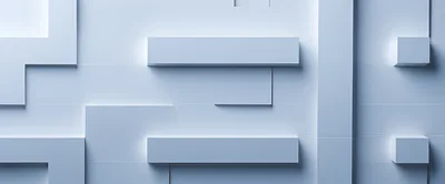 Abstract Geometric 3D Wall Panel Background