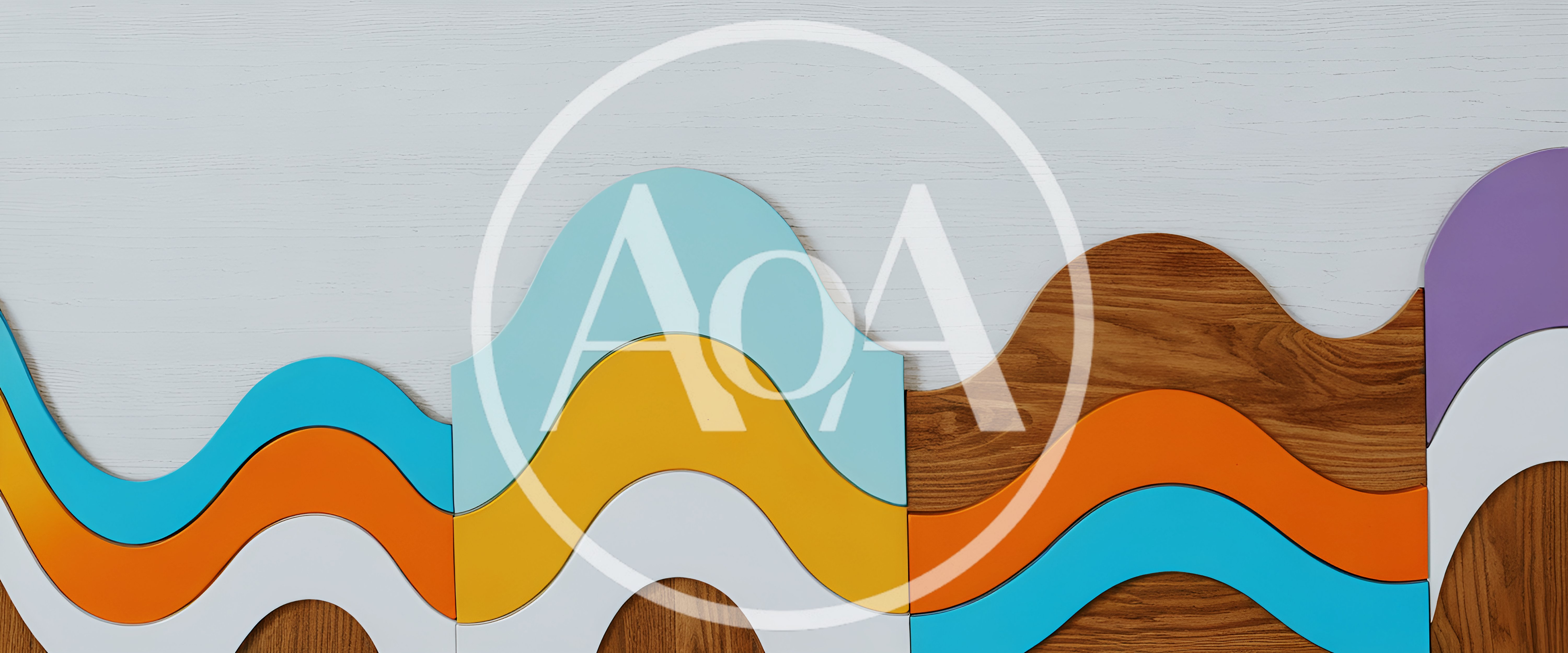 Abstract Wave Pattern Wall Decor Panels