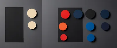 Abstract Composition With Geometric Circles And Rectangles