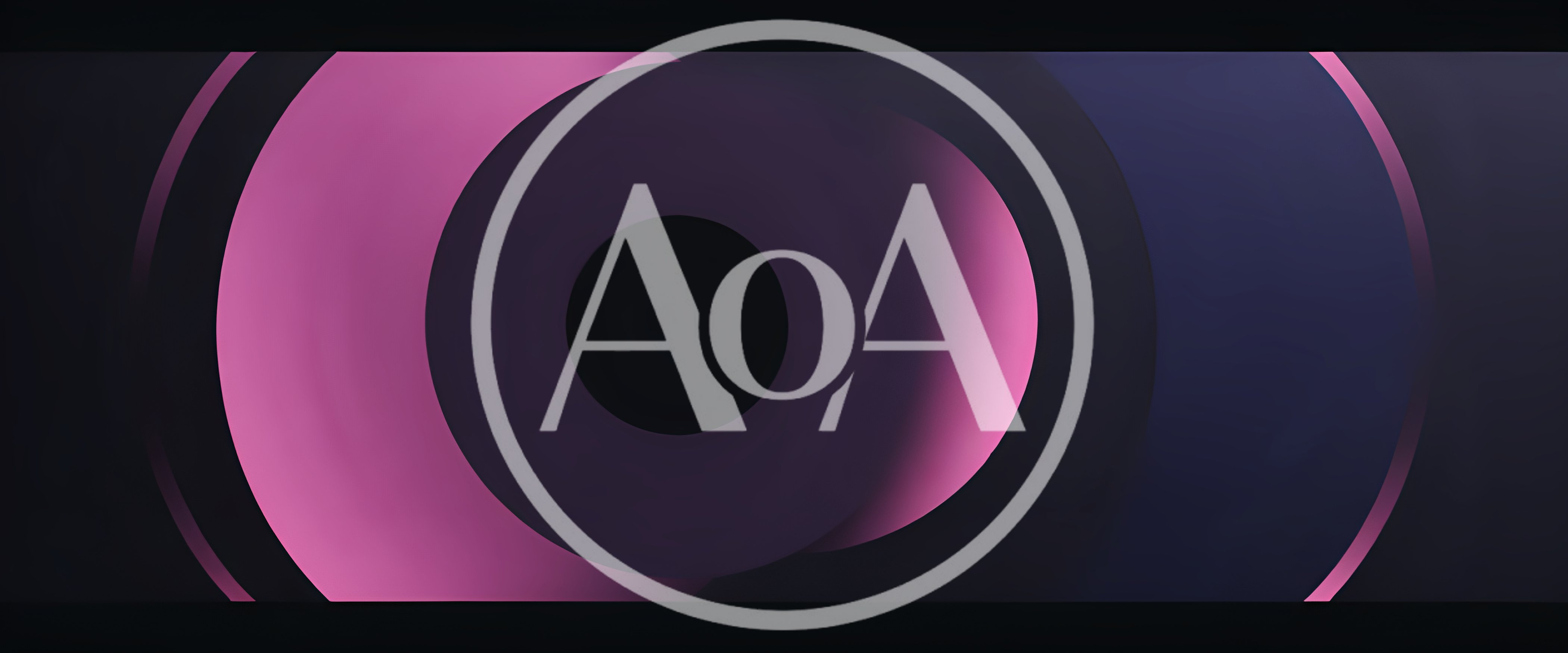 Abstract Background With Concentric Pink And Dark Circles