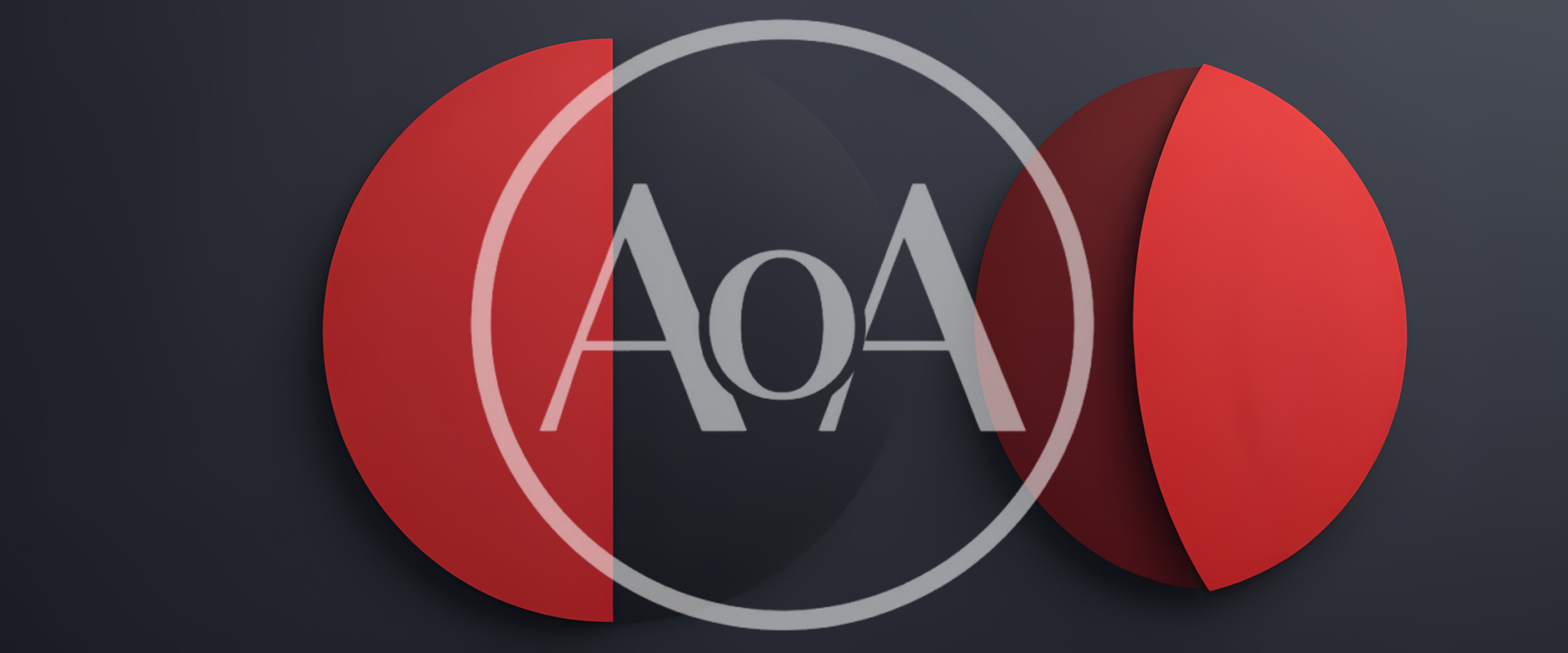 Abstract Red And Black Circular Graphic Design