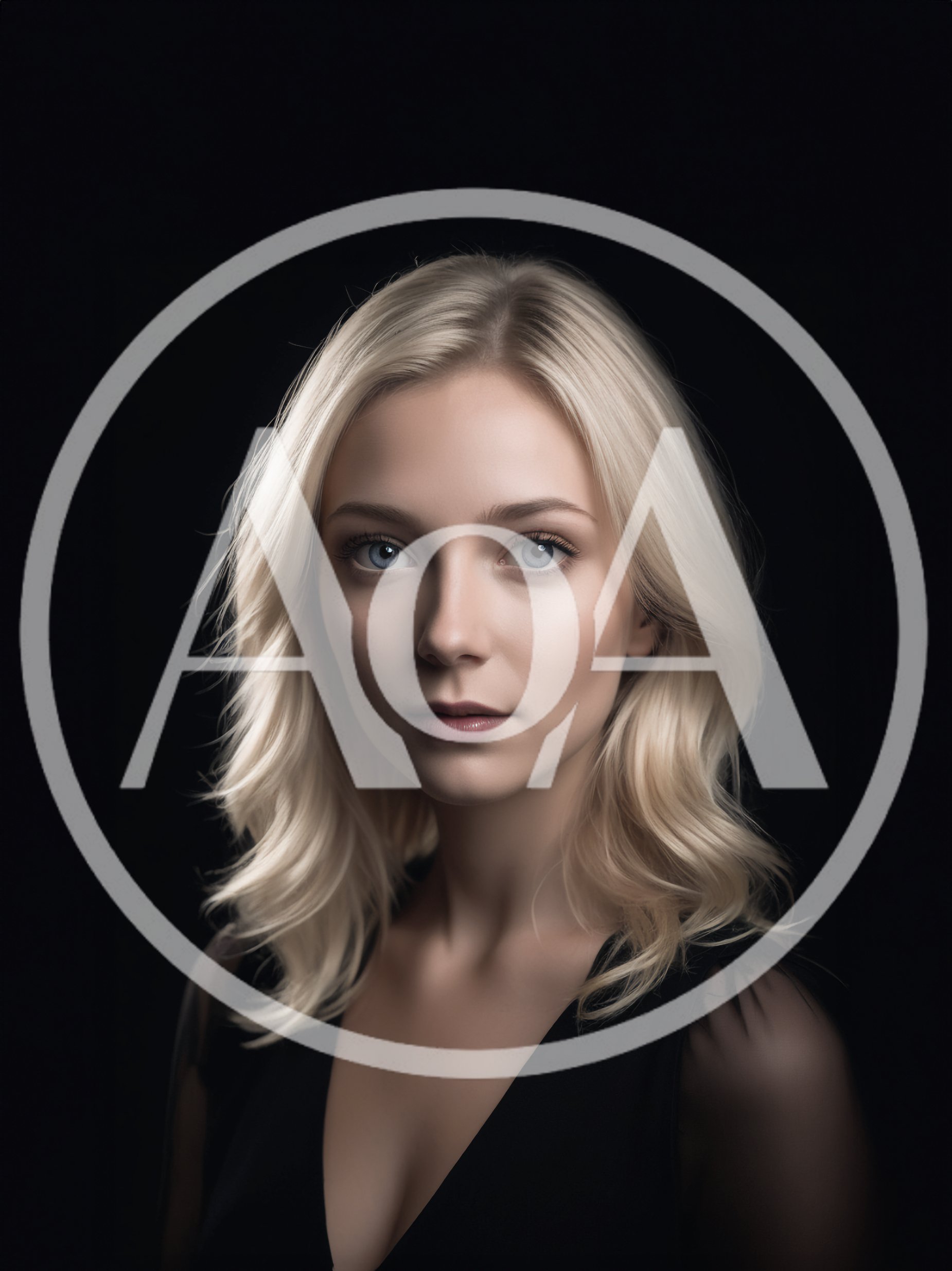 Portrait Of A Young Blonde Woman