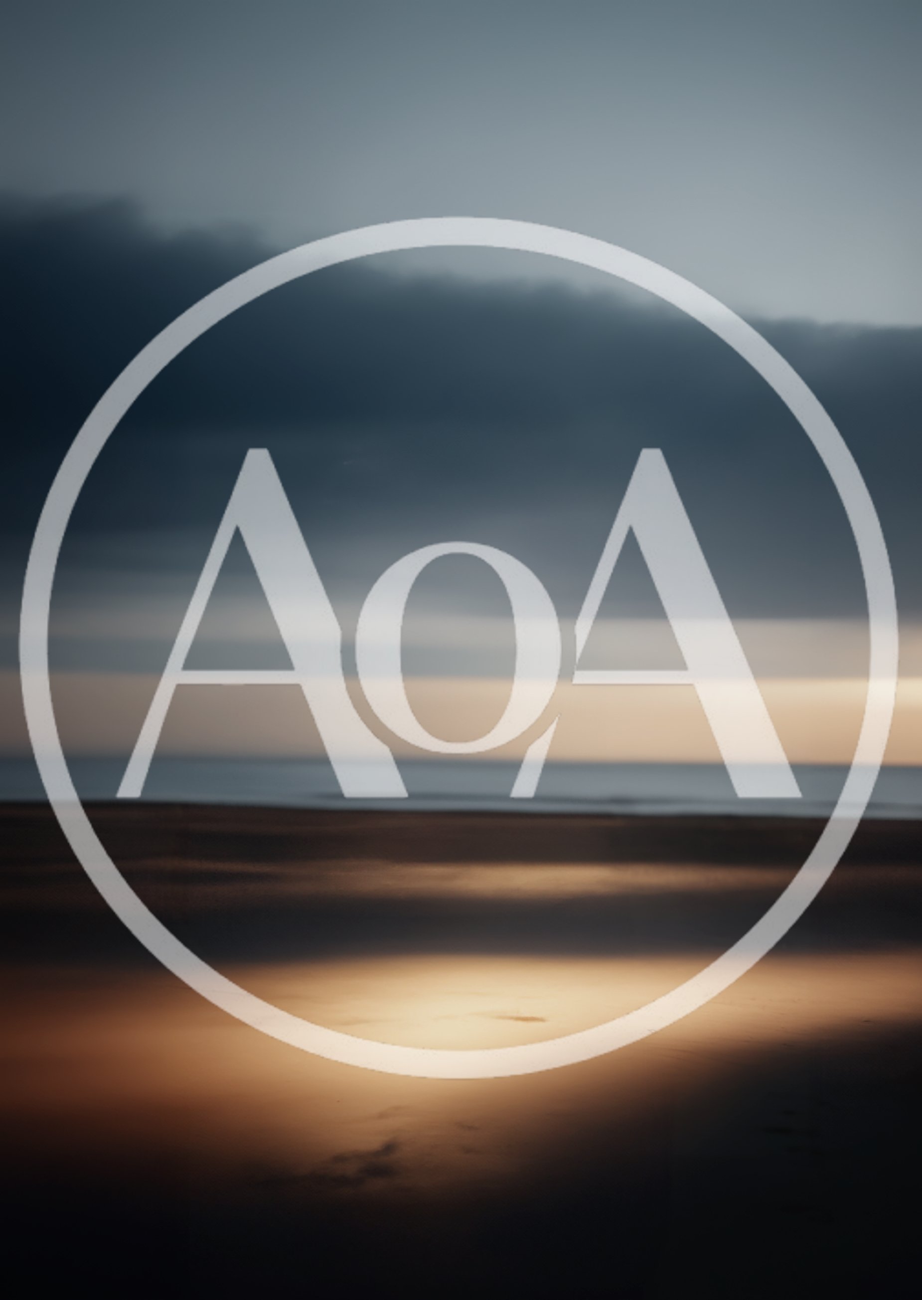 Abstract Blurred Beach Landscape At Sunset